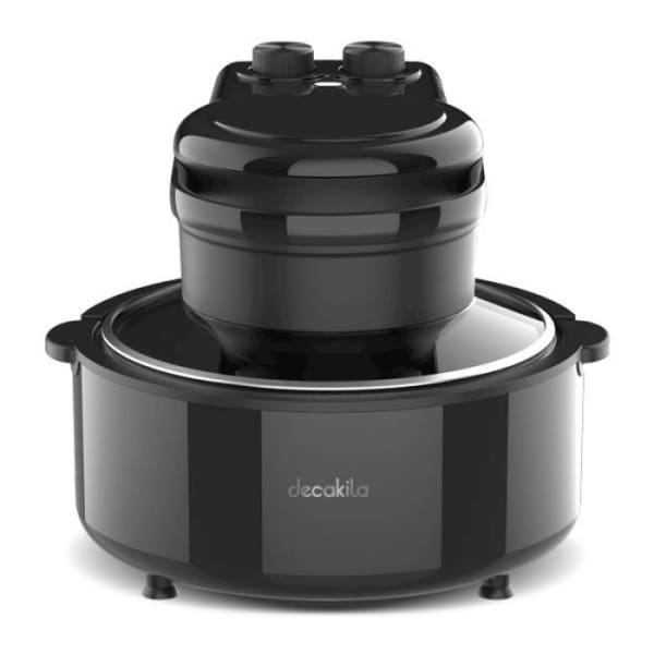 Friteuse sans huile Decakila 5L 1200W Noir (KEEC045B) Friteuse sans huile Decakila 5L 1200W Noir (KEEC045B)